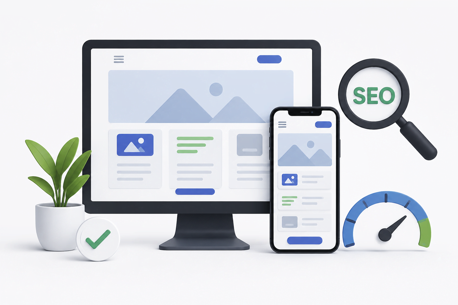Mobil Uyumlu & SEO Dostu Web Tasarımı